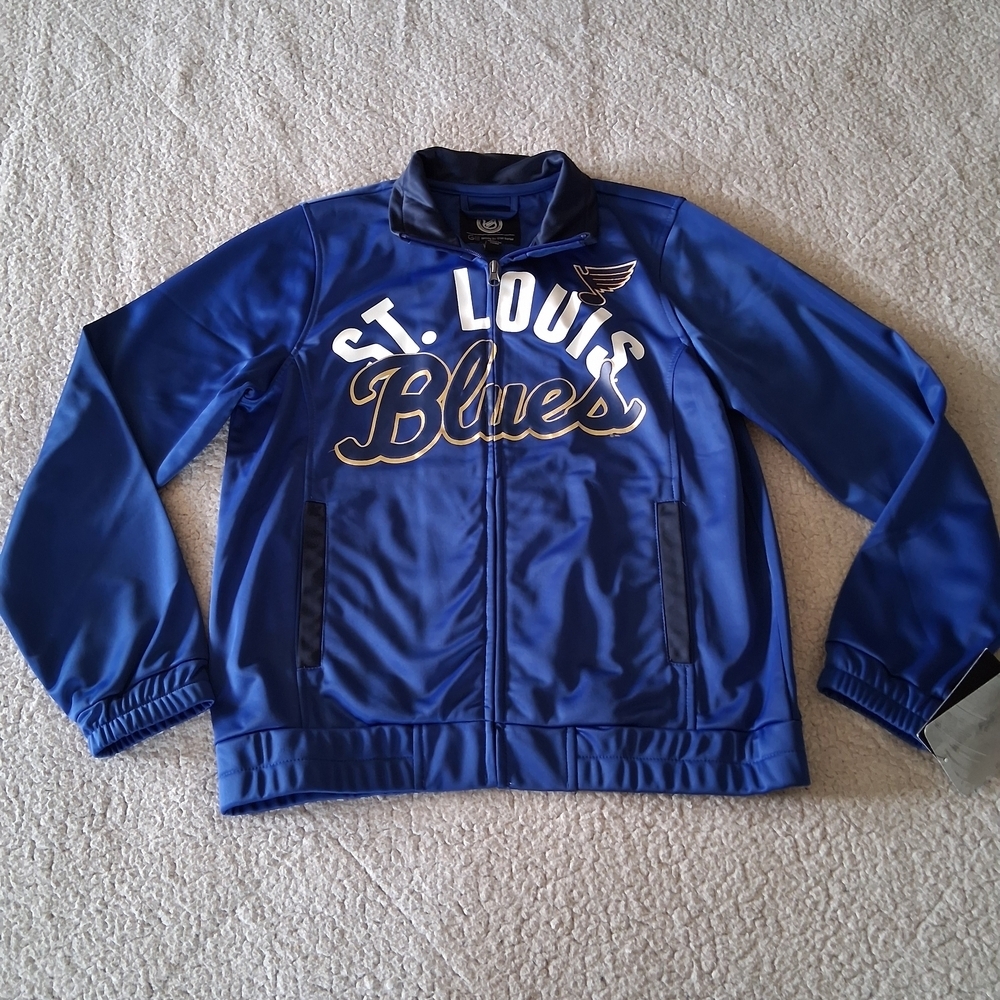 New St. Louis Blues Women's Track Jacket - Blue